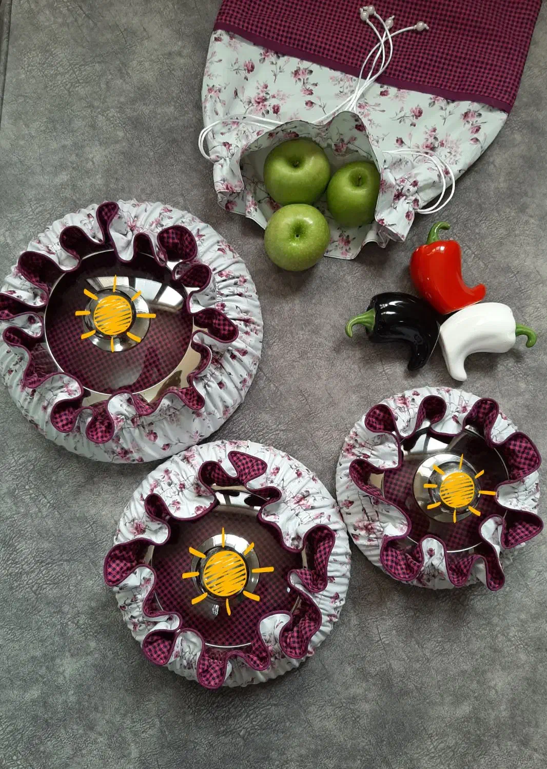 گالری بانوی مهر|سفره، حوله، دستمال آشپزخانه|یزد, |دیوار