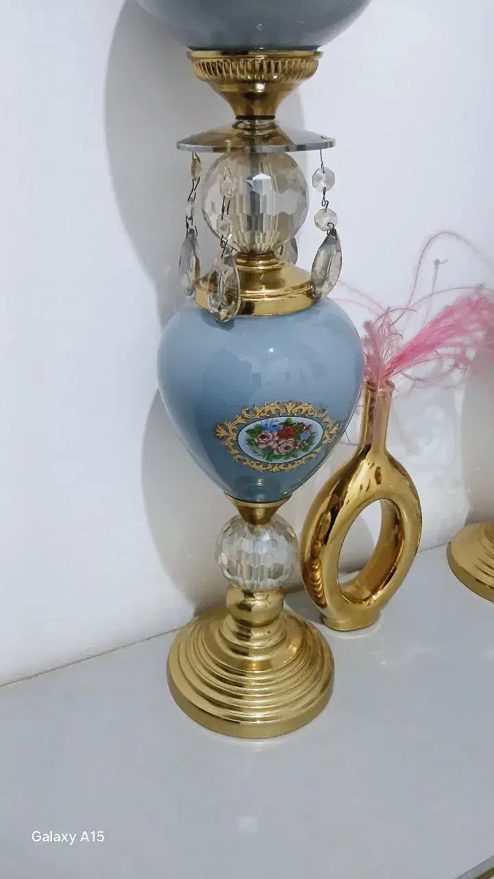 شمعدان برنز پایه بلند|صنایع دستی و سایر لوازم تزئینی|رباط‌کریم, رباط‌کریم|دیوار