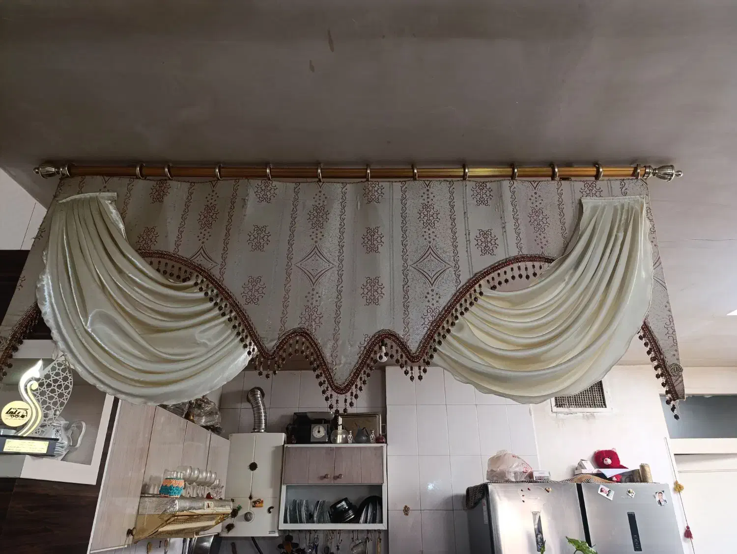 پرده کتبه ی ۵ متر|پرده، رانر، رومیزی|خمینی‌شهر, |دیوار