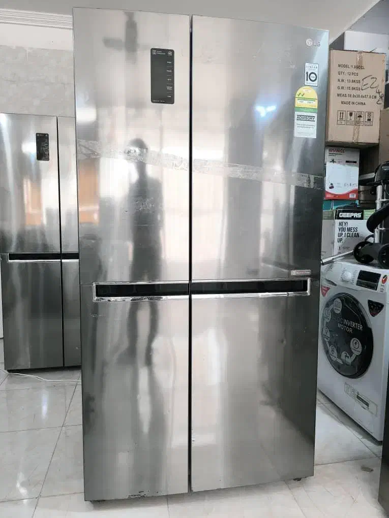 ساید بای ساید ال جی  دسته دوم|یخچال و فریزر|بمانی, |دیوار