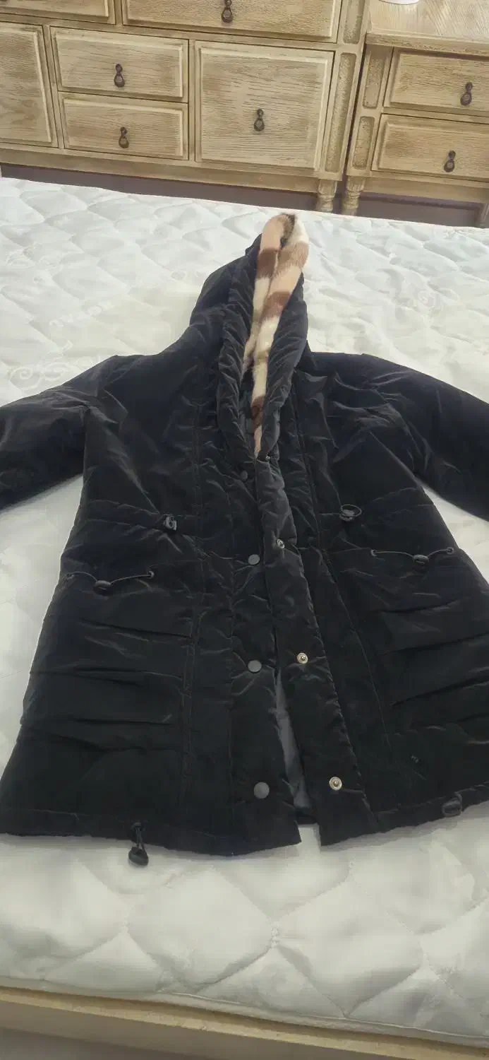 کاپشن خز دار شعمی|لباس|قرچک, باقرآباد|دیوار