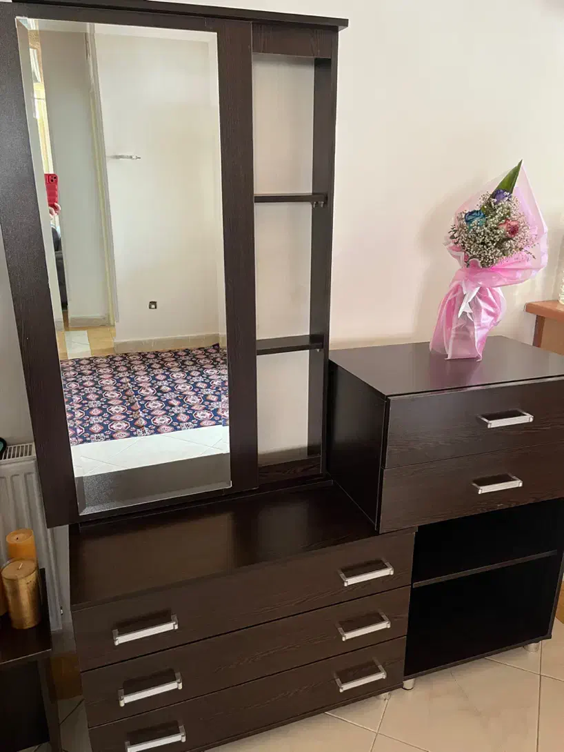 دراور و آینه|جاکفشی، کمد، دراور|هشتگرد, فاز ۱ مهستان|دیوار