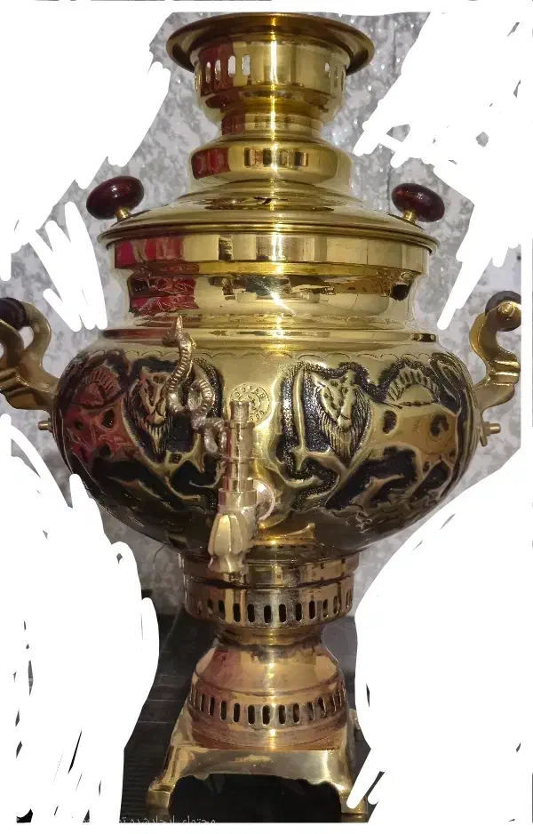 سماور ذغالی ۶لیتر|سماور، چای‌ساز، قهوه‌ساز|اصفهان, سرچشمه|دیوار