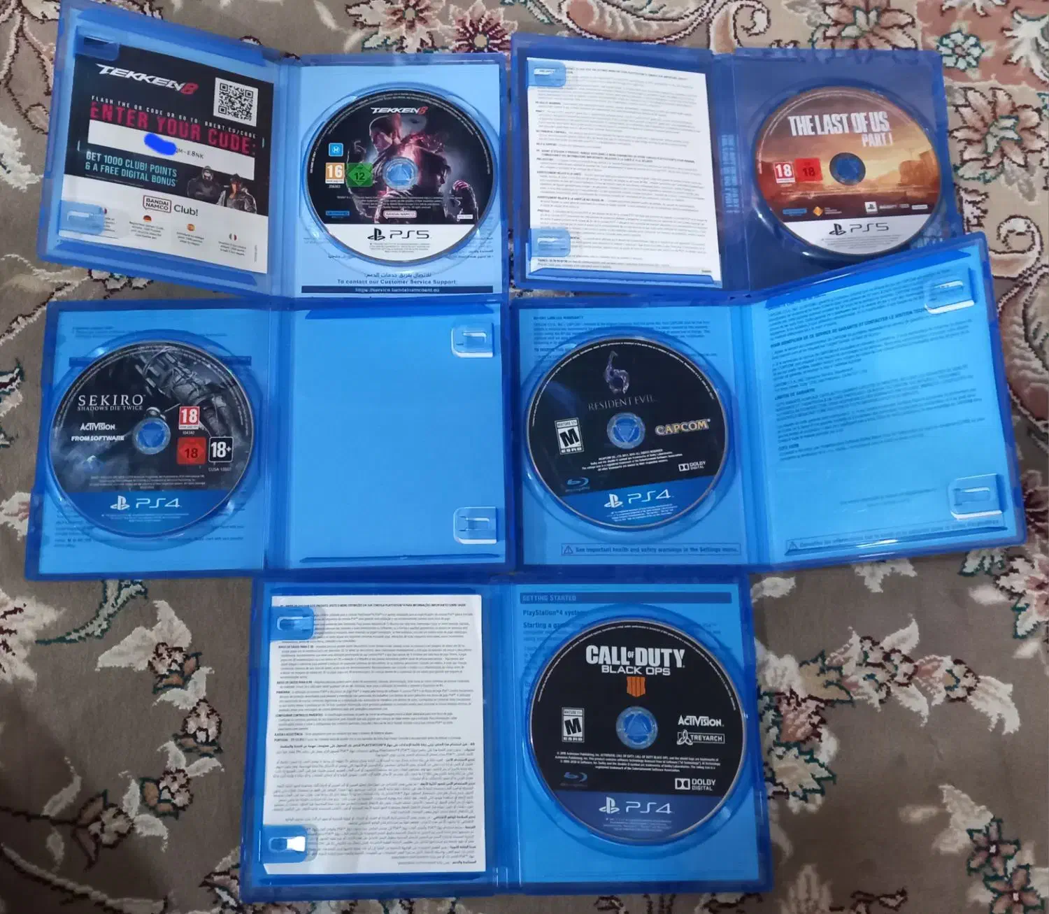 دیسک بازی های ps4/ps5|کنسول، بازی ویدئویی و آنلاین|تهران, نازی‌آباد|دیوار