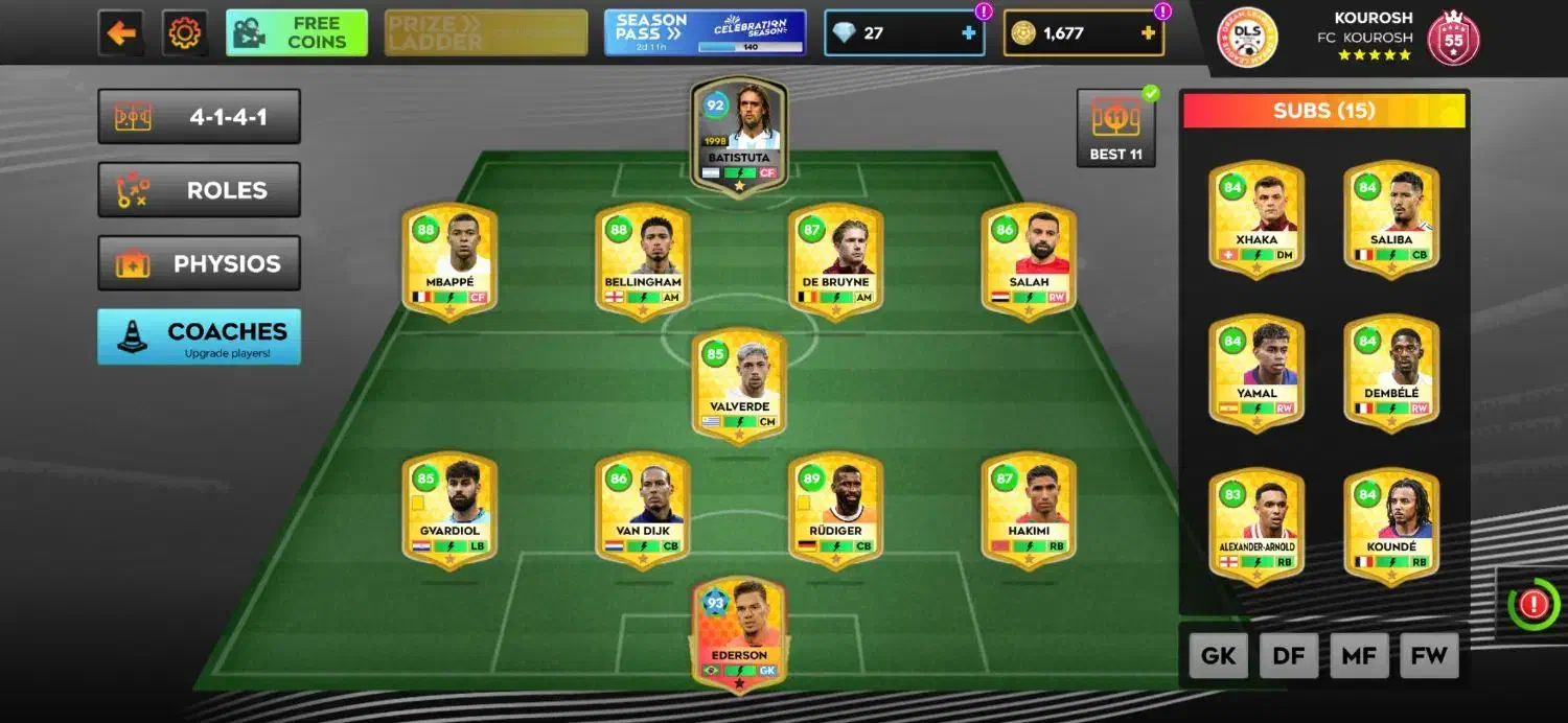 اکانت دریم لیگ|کنسول، بازی ویدئویی و آنلاین|پردیس, فاز ۱۱|دیوار