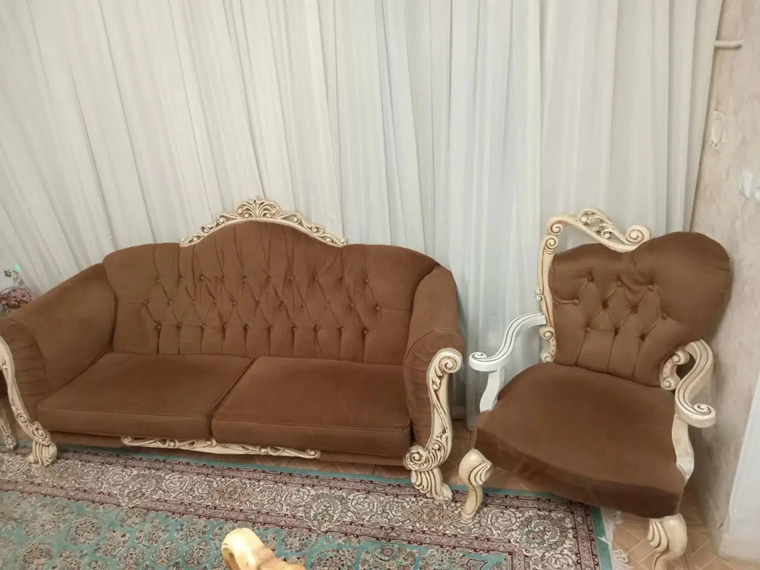 مبل ۷ نفر|مبلمان خانگی و میز عسلی|شهریار, شهریار|دیوار