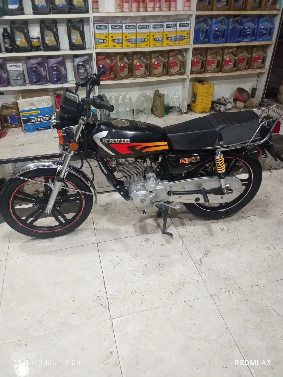 موتور 200مدل 1401خیلی کم کار کرده|موتورسیکلت|خرم‌آباد, |دیوار