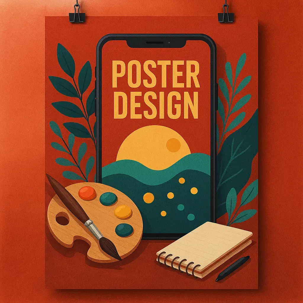 طراحی پوستر تبلیغاتی|خدمات رایانه‌ای و موبایل|بندرعباس, |دیوار