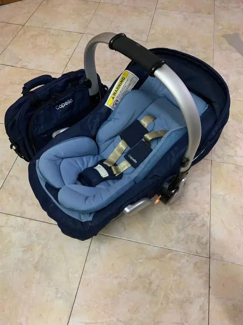 کالسکه وکریر کاپلا مارک ایتالیا در حد نو|کالسکه و لوازم جانبی|آفتاب, |دیوار