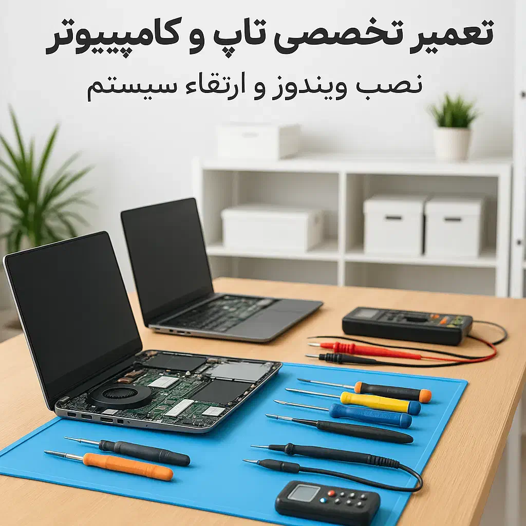 تعمیرسریع حرفه‌ای لپ‌تاپ و کامپیوتر با ضمانت کیفیت|خدمات رایانه‌ای و موبایل|تهران, حر|دیوار
