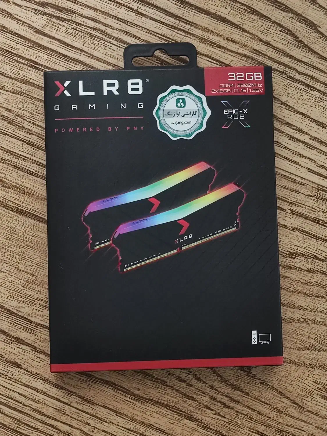 Ram PNY 32GB (16x2) DDR4 3200 MHz RGB رم 32|قطعات و لوازم جانبی رایانه|مشهد, گوهرشاد|دیوار