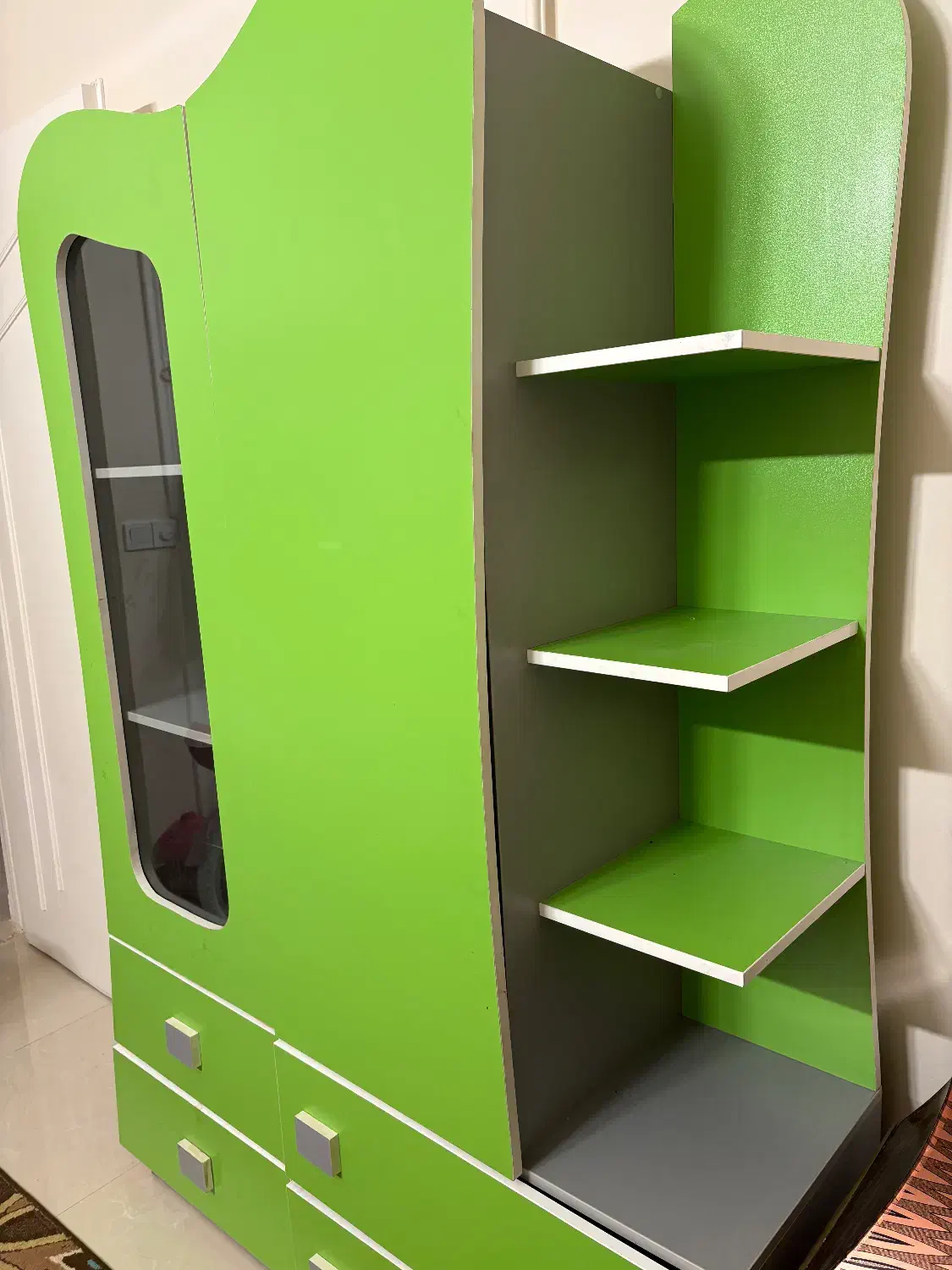 کمد بچه|جاکفشی، کمد، دراور|گرگان, |دیوار