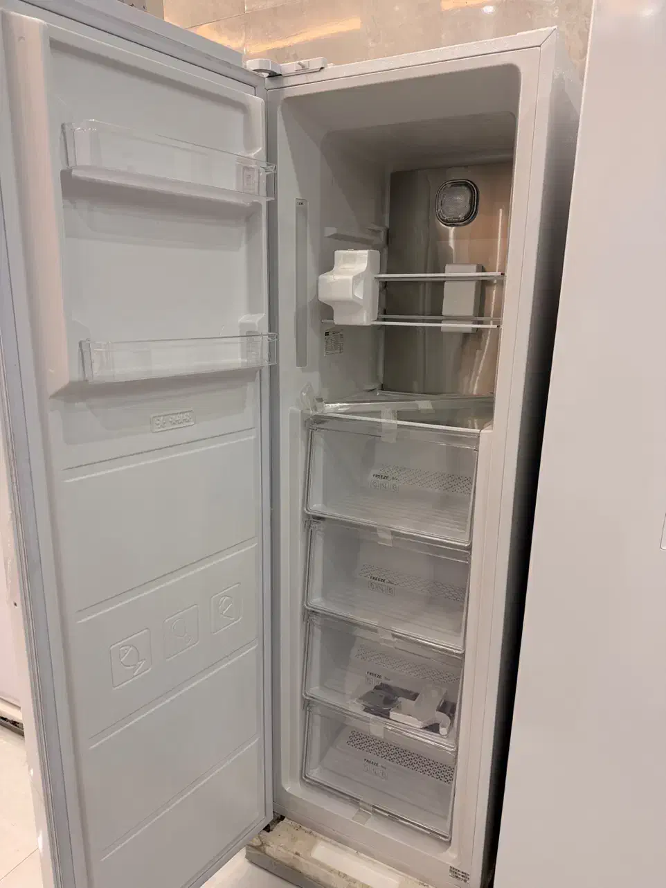 یخچال فریزر دوقلو ایکس ویژن مدل ۶۲۵ داخل استیل|یخچال و فریزر|کرمانشاه, |دیوار