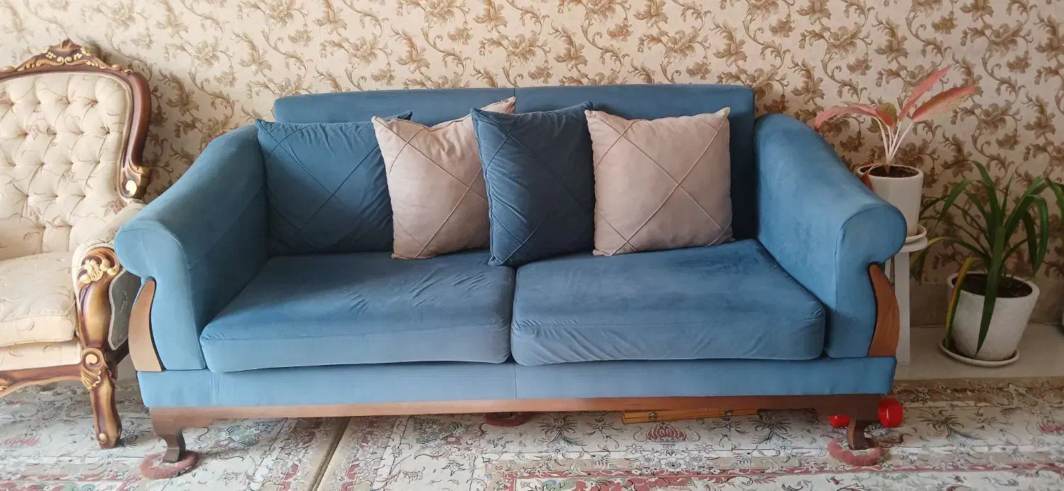 مبل راحتی۸نفره|مبلمان خانگی و میز عسلی|مشهد, نیروی هوایی|دیوار