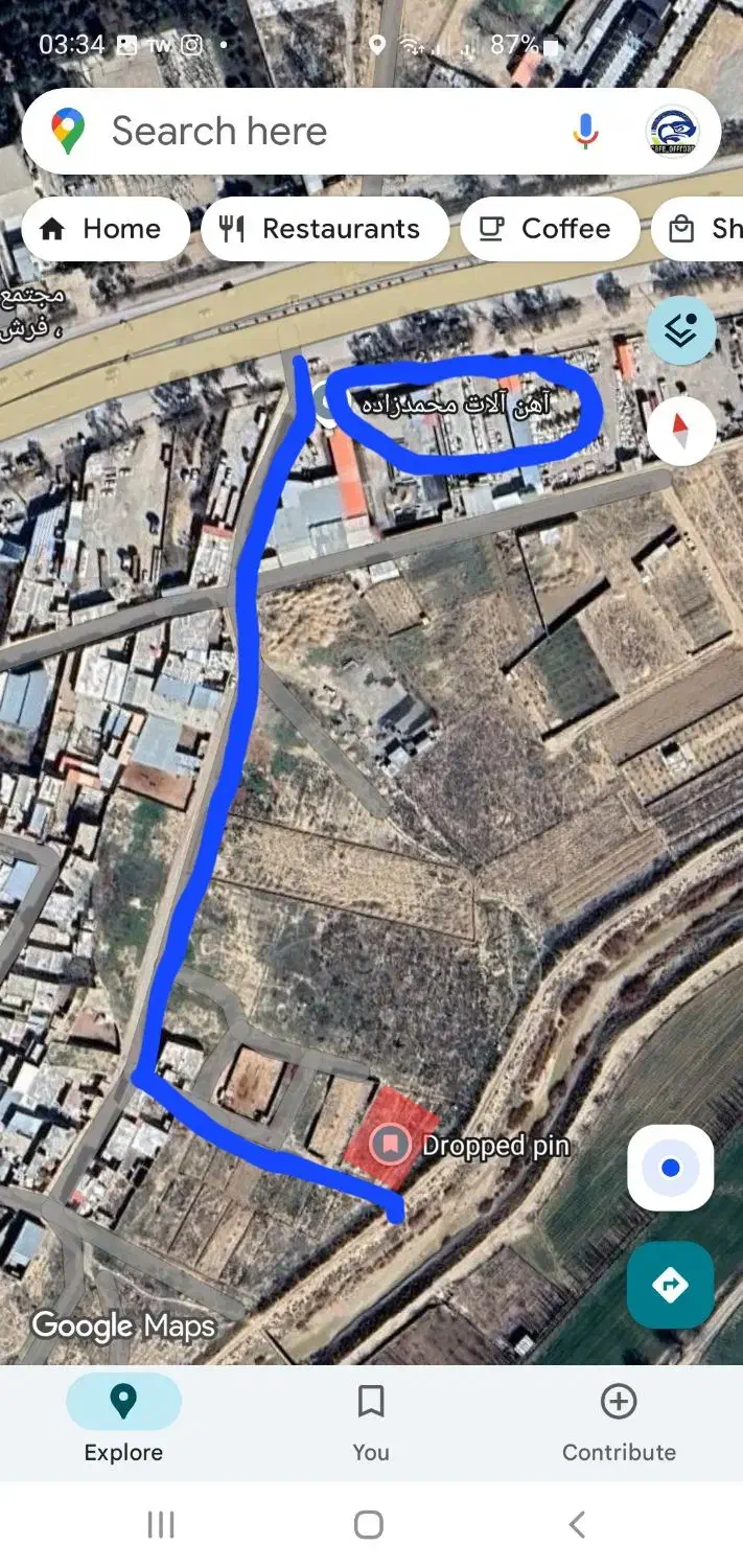 ۲ قطعه زمین تفکیکی|فروش زمین و ملک کلنگی|بجنورد, |دیوار