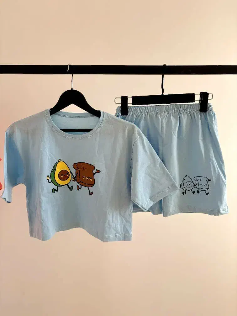 ست کراپ شورتک آووکادو|لباس|کرمان, |دیوار