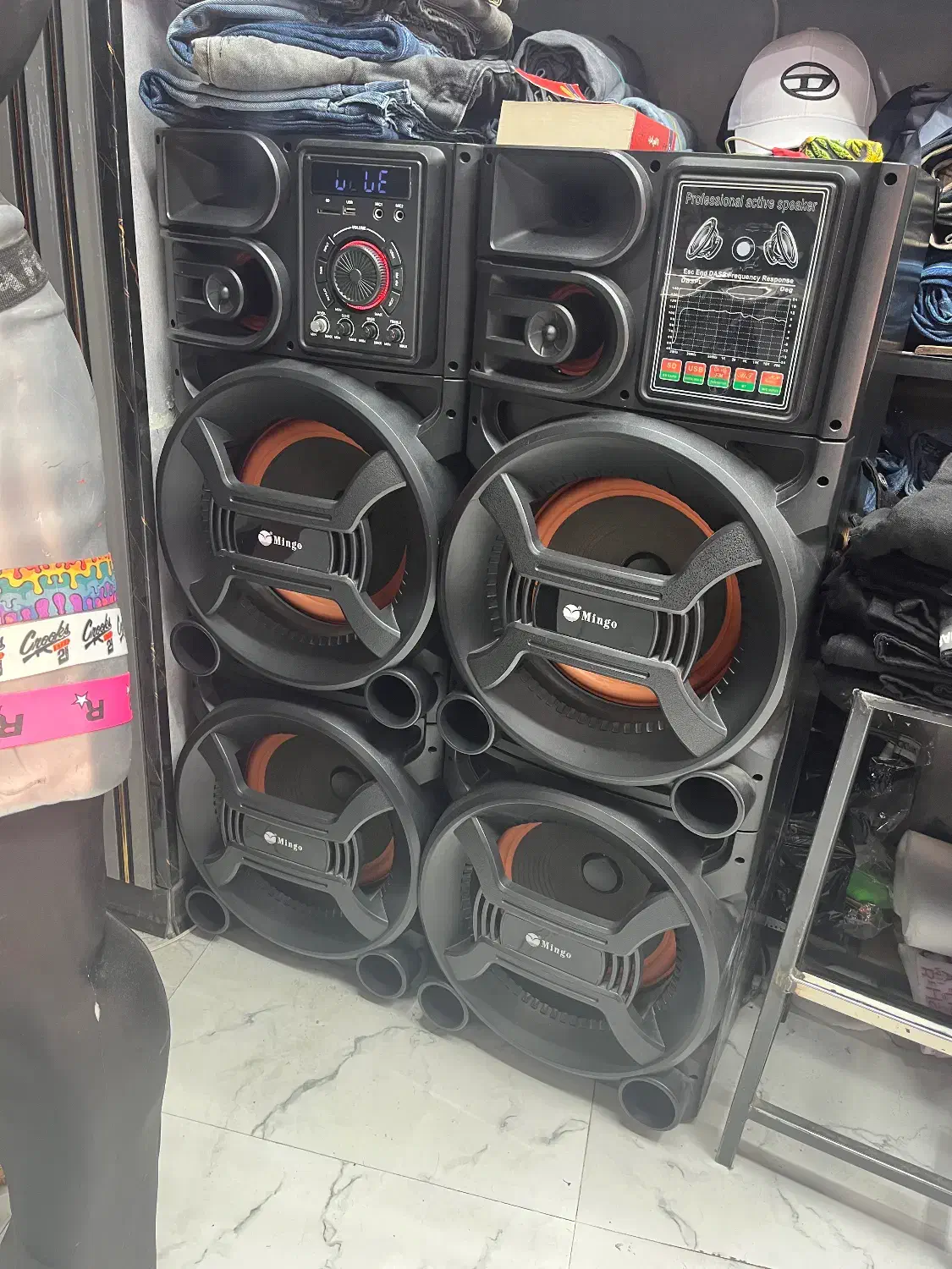 اسپیکر غول مینگو|سیستم صوتی خانگی|پرند, فاز ۲|دیوار