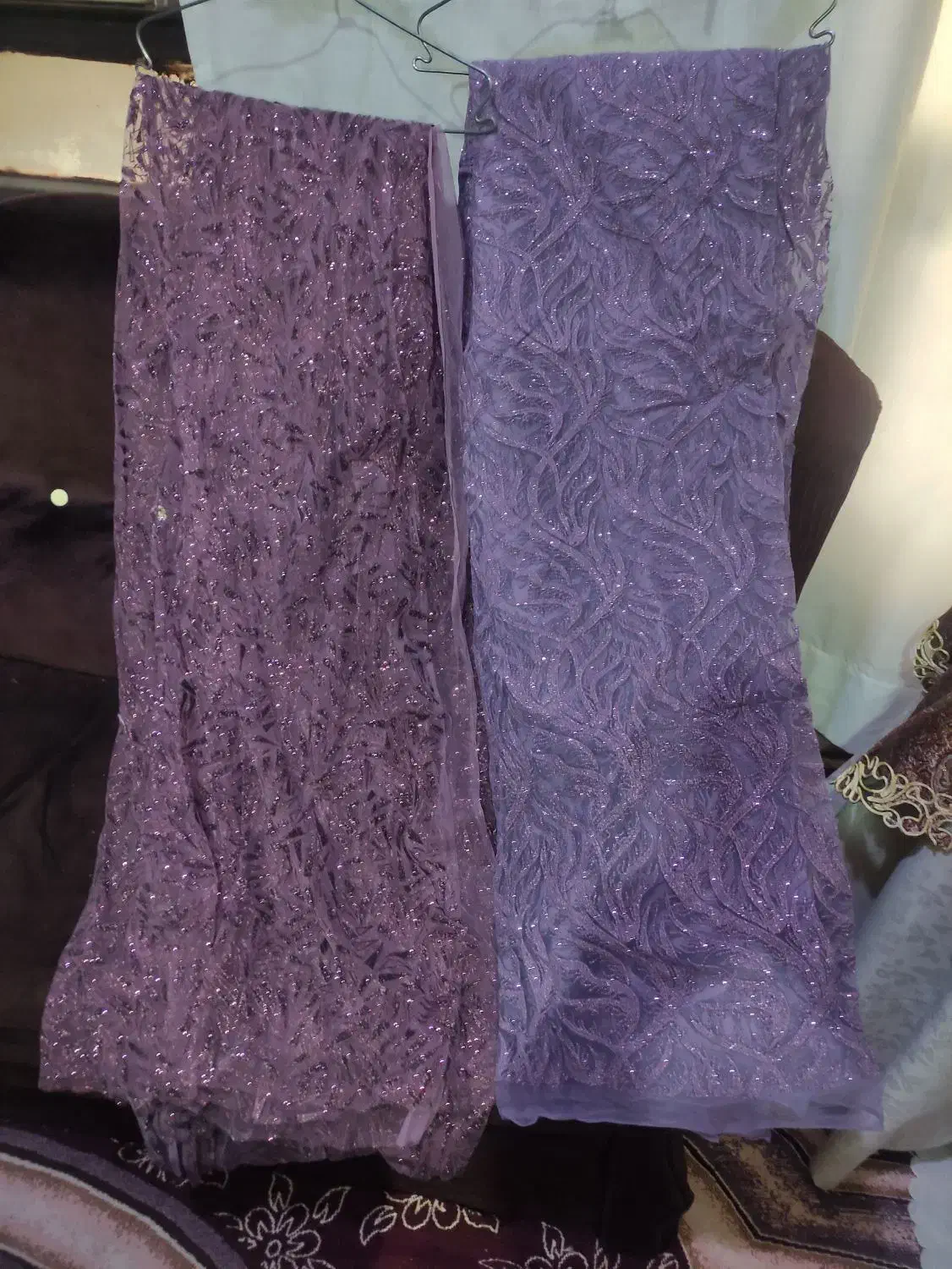 دو عدد پارچه مجلسی|لباس|اندیمشک, |دیوار