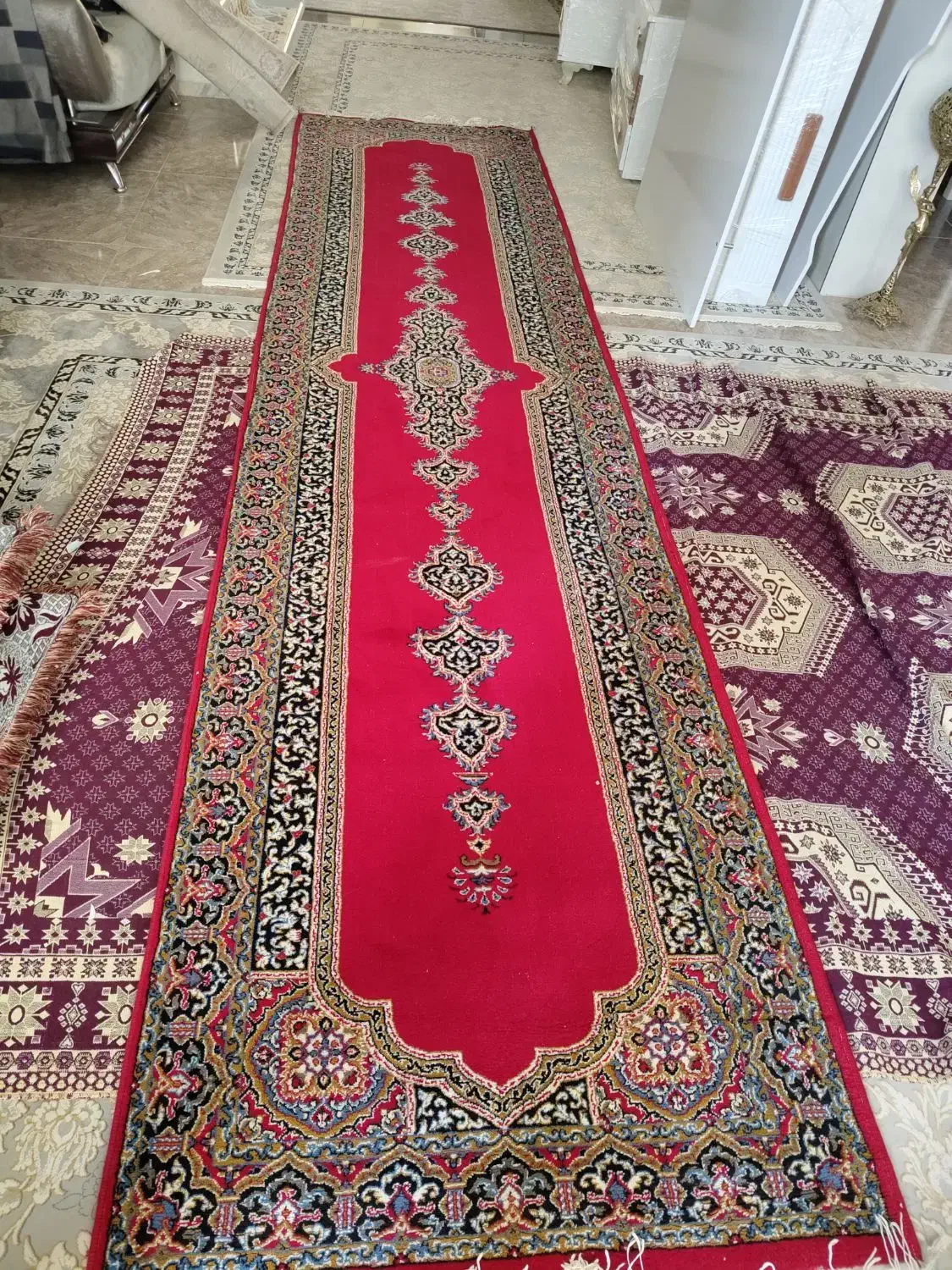 فرش کناره|فرش|کرمانشاه, |دیوار