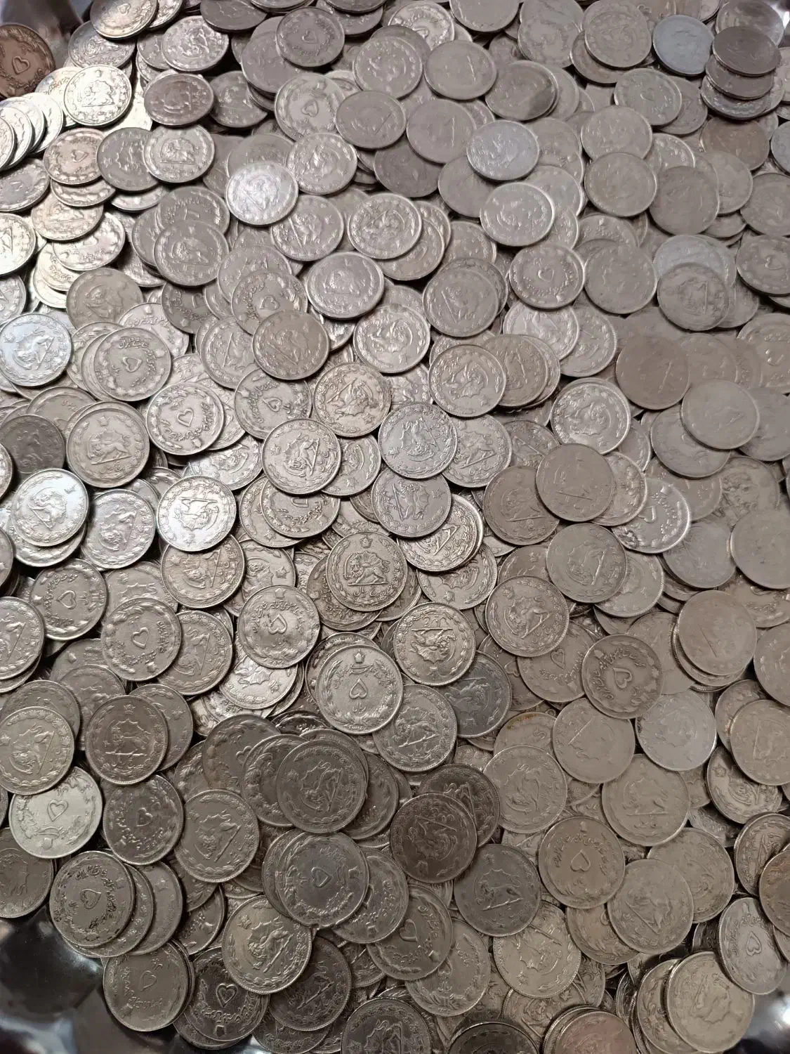 سکه پنج ریالی پهلوی|کلکسیون سکه، تمبر، اسکناس|ملایر, |دیوار