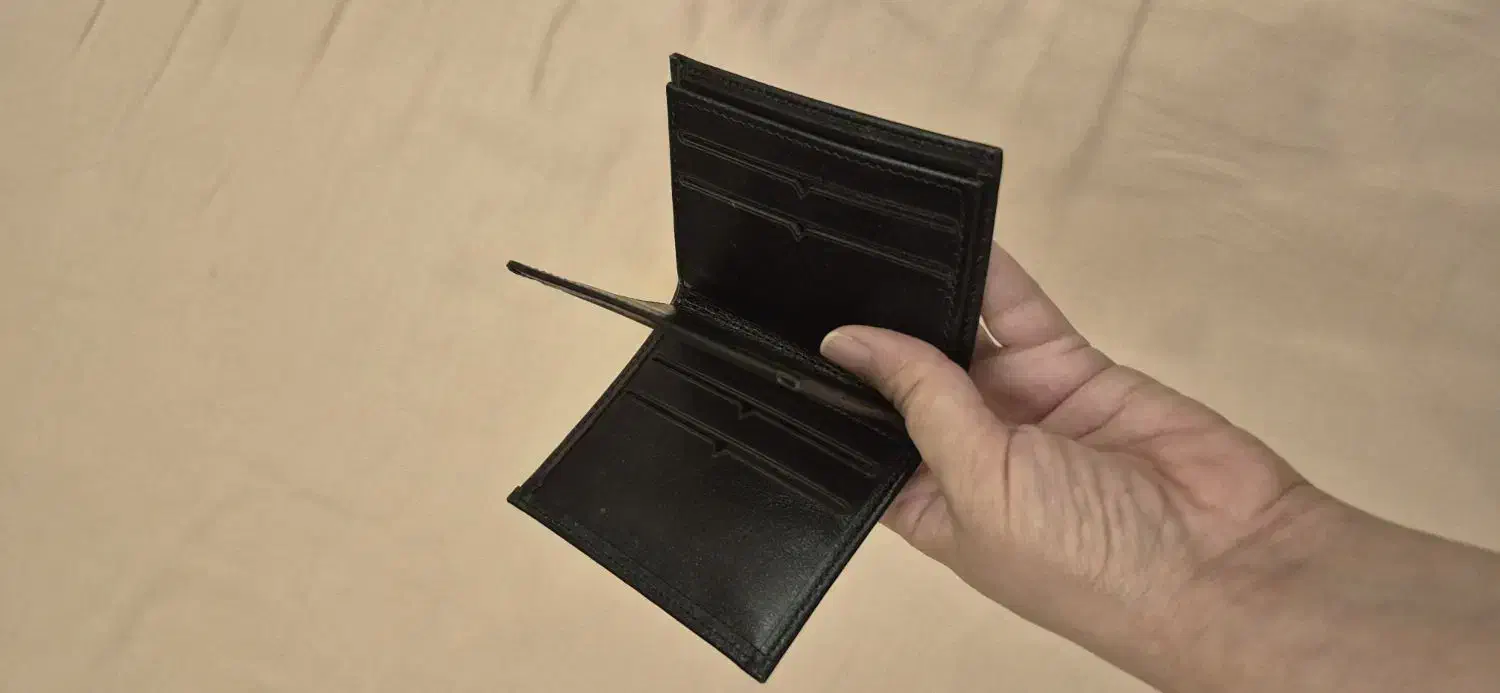 ست چرم نوی مردانه شامل کیف پول و جاکارتی و تقویم|کیف، کفش، کمربند|تهران, نارمک|دیوار