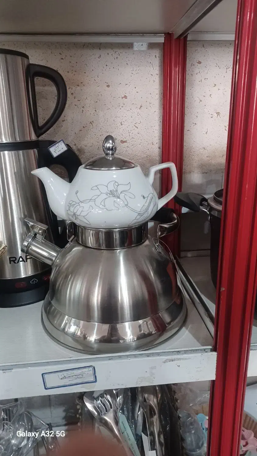 کتری و قوری|قوری، کتری، قهوه‌ساز دستی|شیراز, احمدی جنوبی|دیوار