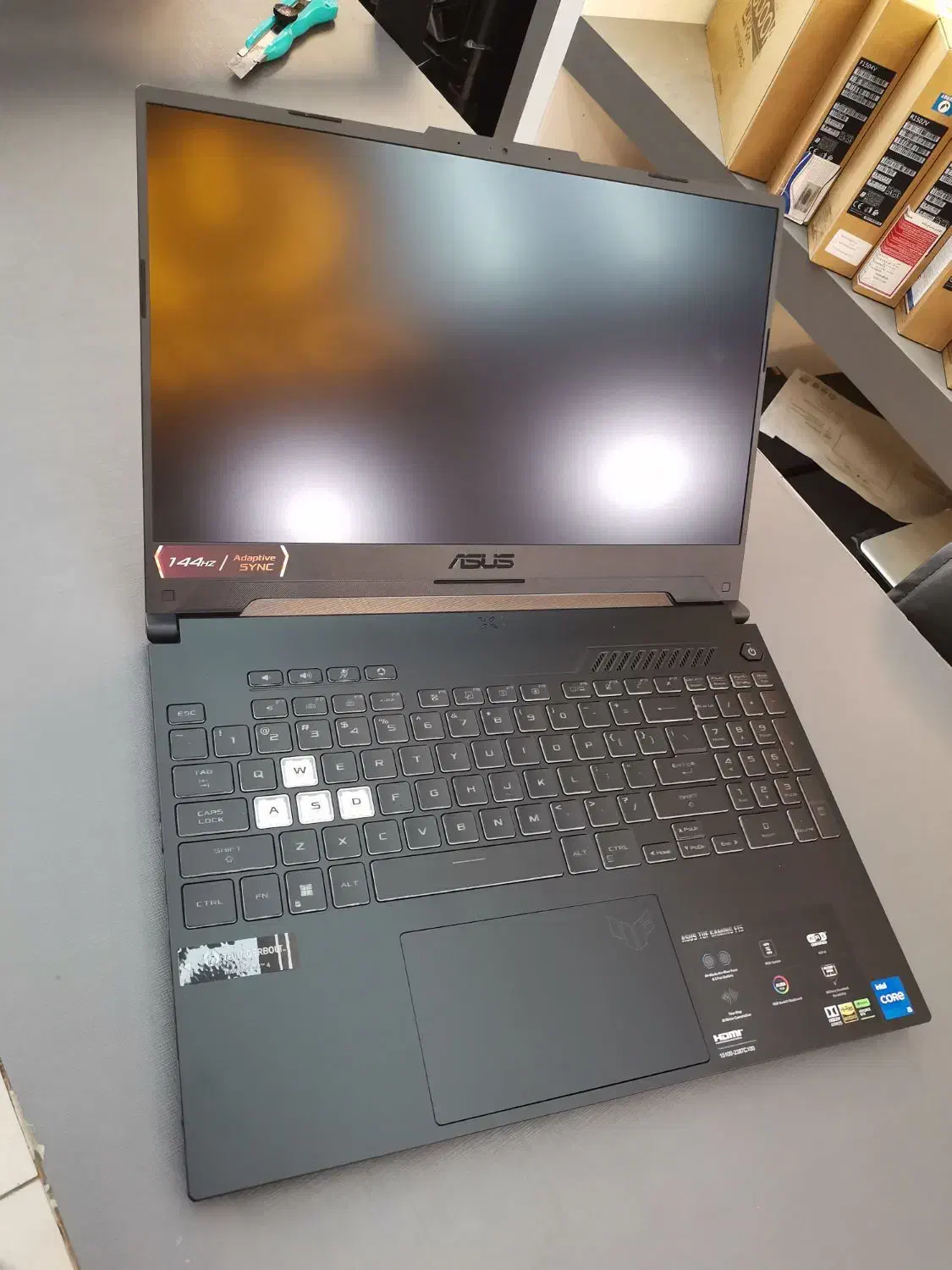 تاف گیم آکبند FX507ZC I5 12500H و Rtx3050|رایانه همراه|یزد, |دیوار