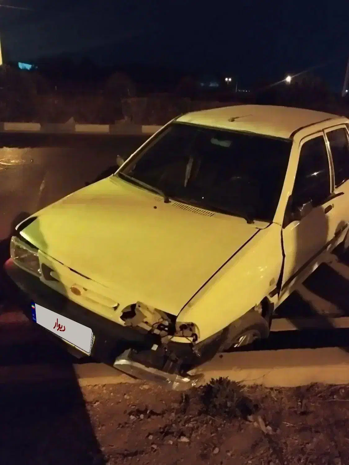 پراید تصادفی مدل ۸۶|خودرو سواری و وانت|گلبهار, شهر جدید گلبهار|دیوار