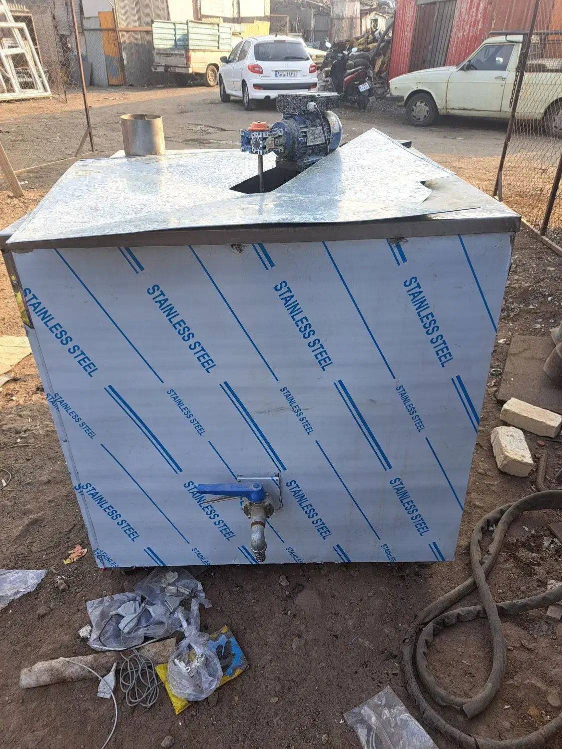 دیگ شیر جوش استیل|ظروف پختوپز|ری, دولتآباد|دیوار