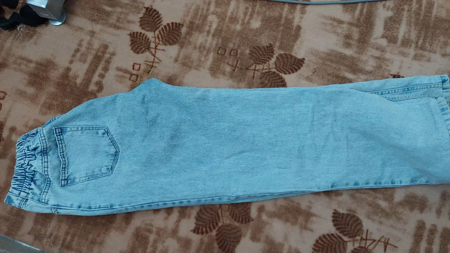 شلوار لی نیم بگ جنس درجه یک|لباس|زبرخان, |دیوار