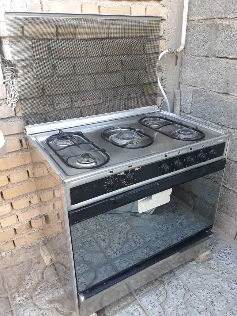 اجاق گاز تمام استیل|اجاق گاز و لوازم برقی پخت‌وپز|آبدانان, |دیوار