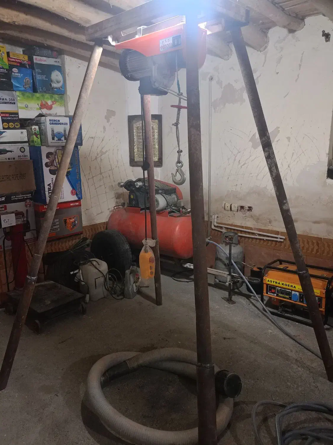 بالابر پمپ باد باسکول کاشی بر فارسی بر|ابزارآلات|باخزر, |دیوار