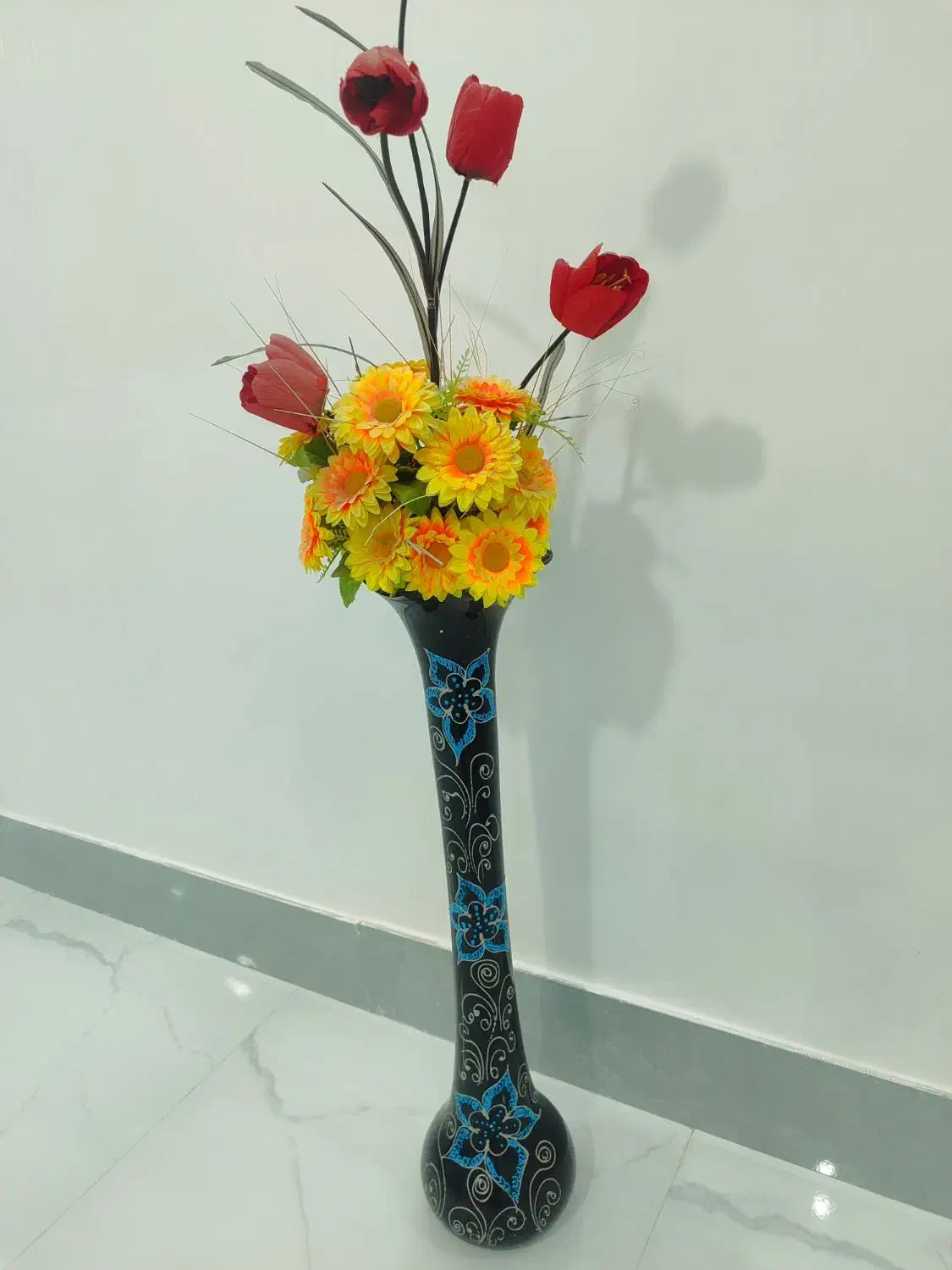 گلدان|گل مصنوعی|بیرجند, |دیوار