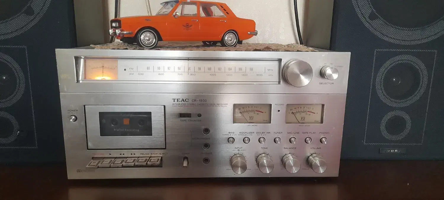 ضبط استریو teak نوستالژی|سیستم صوتی خانگی|تهران, دولتخواه شمالی|دیوار