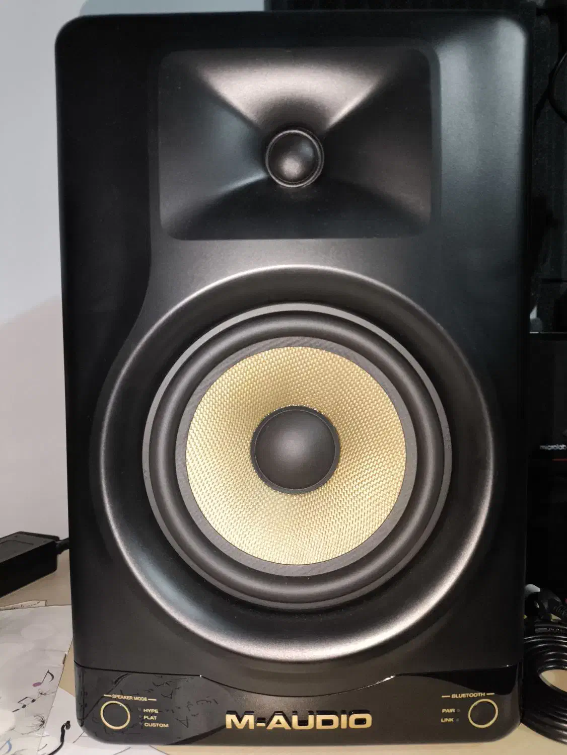 اسپیکر مانیتورینگ m audio forty sixty|سیستم صوتی خانگی|ساری, |دیوار