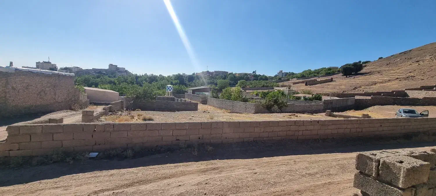 زمین ۵۰۰ متری روی بلندی چسب بافت|فروش زمین و ملک کلنگی|هشتگرد, فشند|دیوار