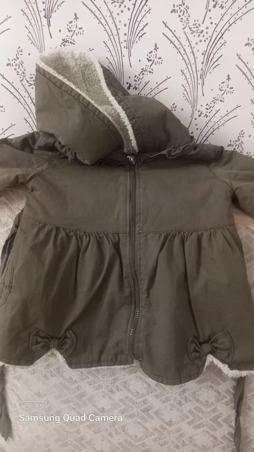 کاپشن دخترانه|کفش و لباس بچه|نورآباد, |دیوار