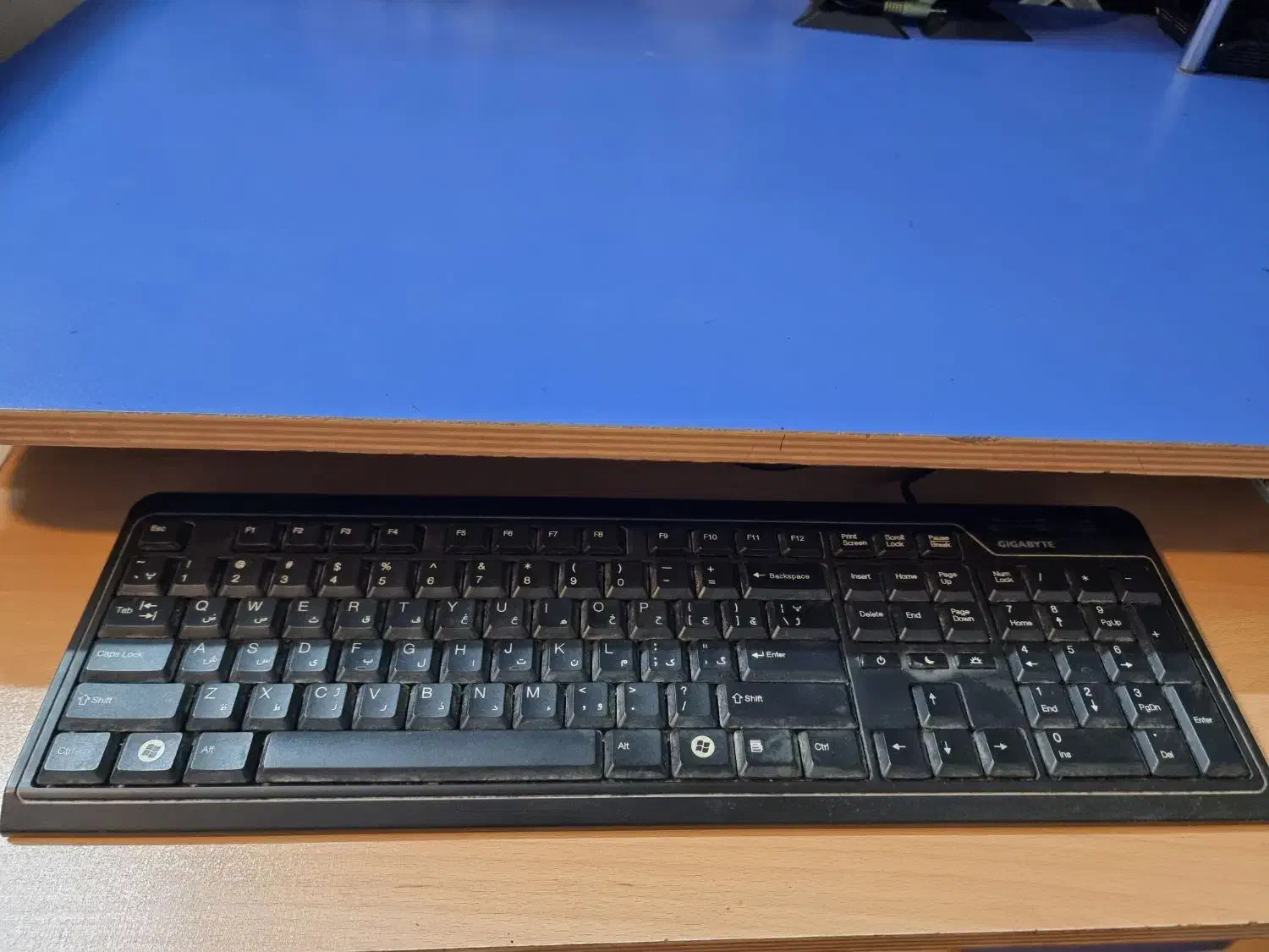 کیبورد Gigabyte به همراه موس|قطعات و لوازم جانبی رایانه|کرج, برغان|دیوار