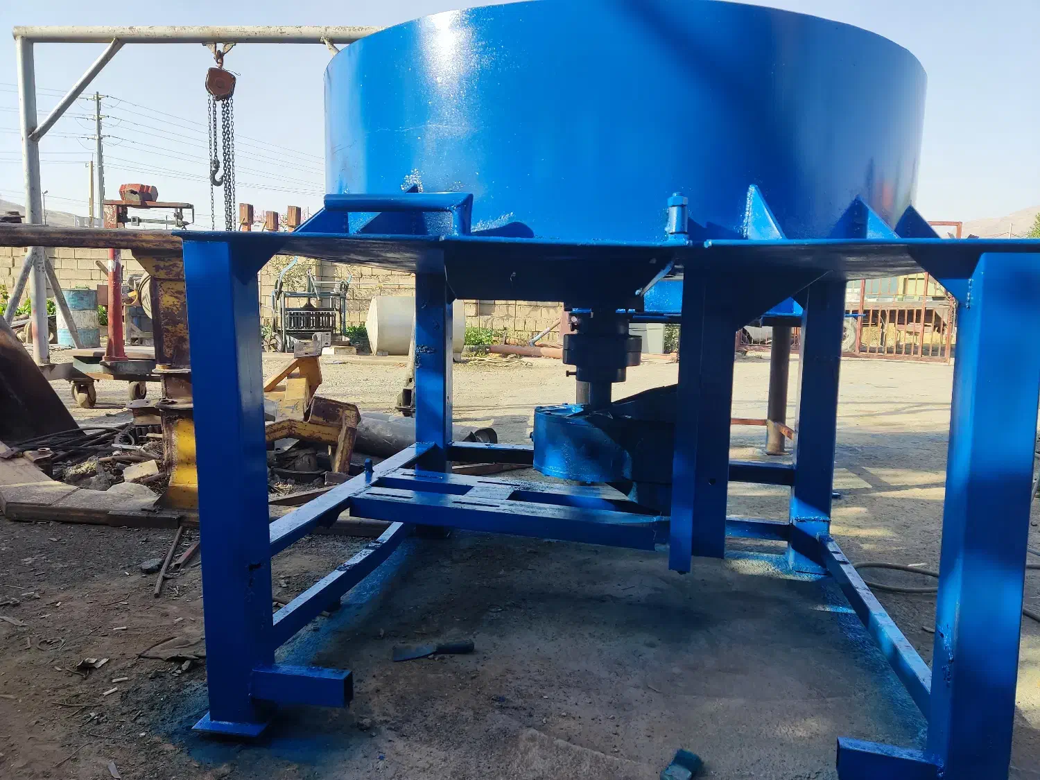 میکسر مخلوط کن بتن کانکس چرخ دار دستگاه ساب|مصالح و تجهیزات ساختمان|سنندج, |دیوار