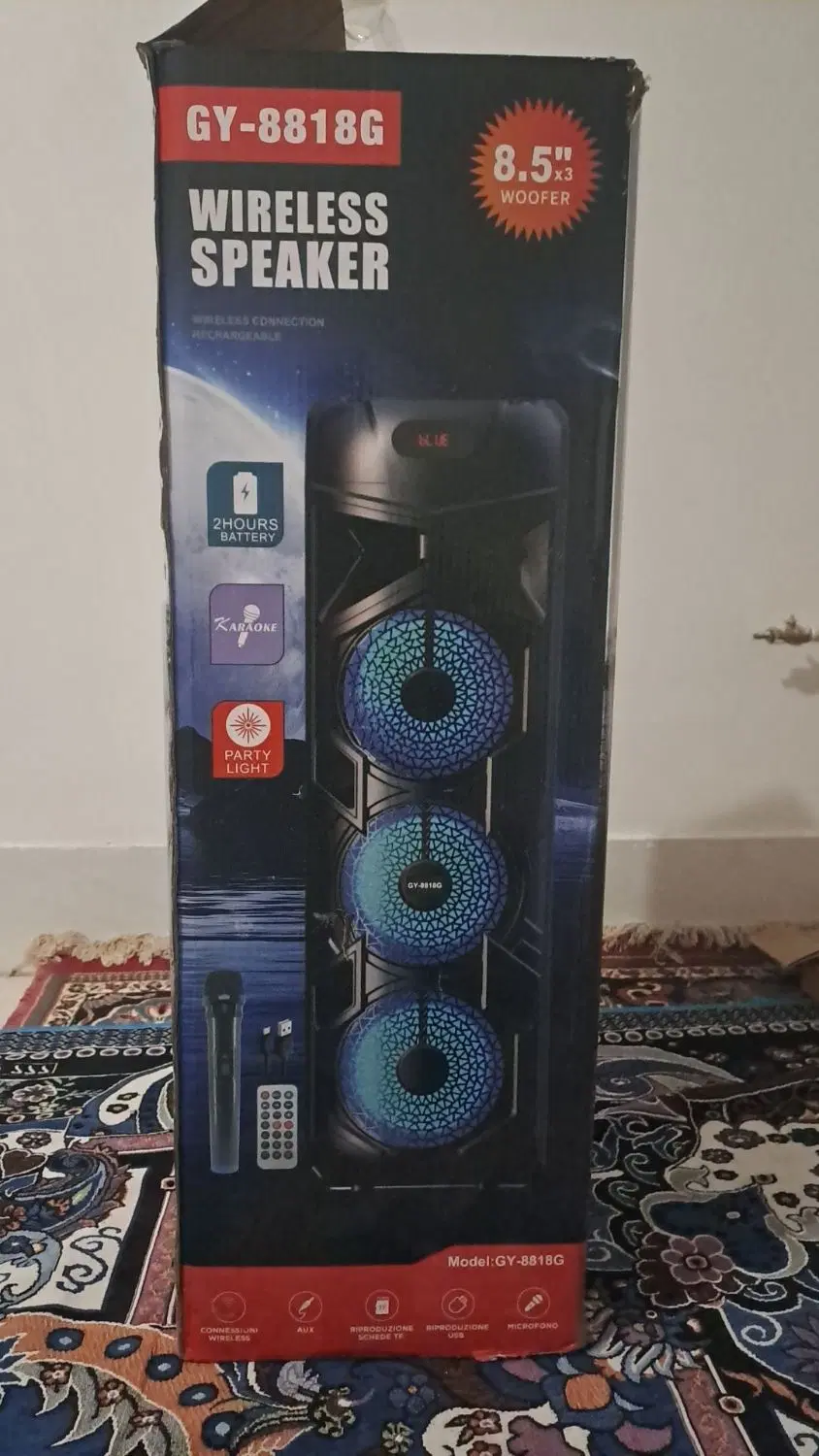 WIRELESS SPEAKER|سیستم صوتی خانگی|لردگان, |دیوار