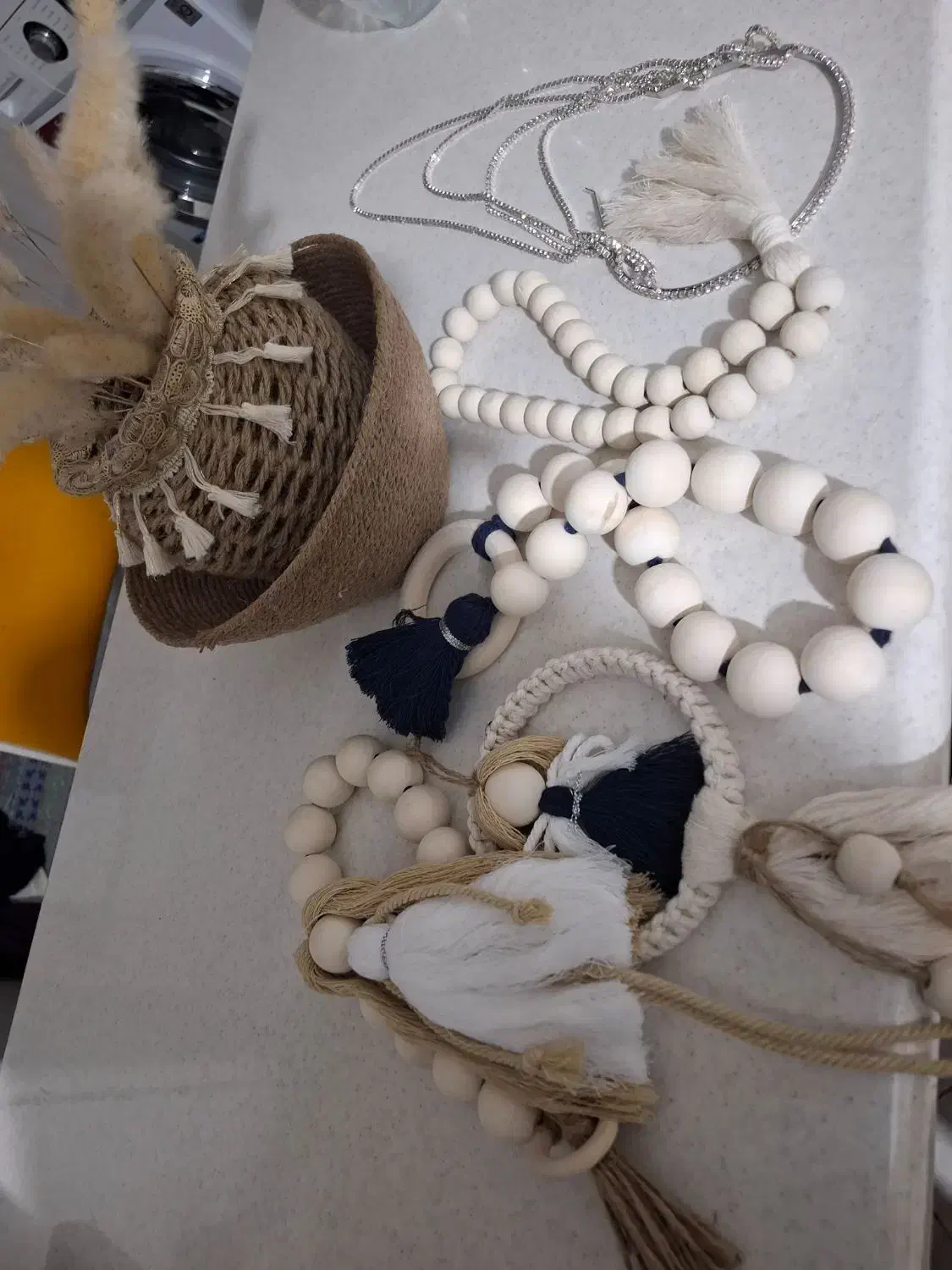 آموزش مکرومه وکارای کنفی وتل وگیره سر و....|خدمات آموزشی|شیروان (خراسان), |دیوار