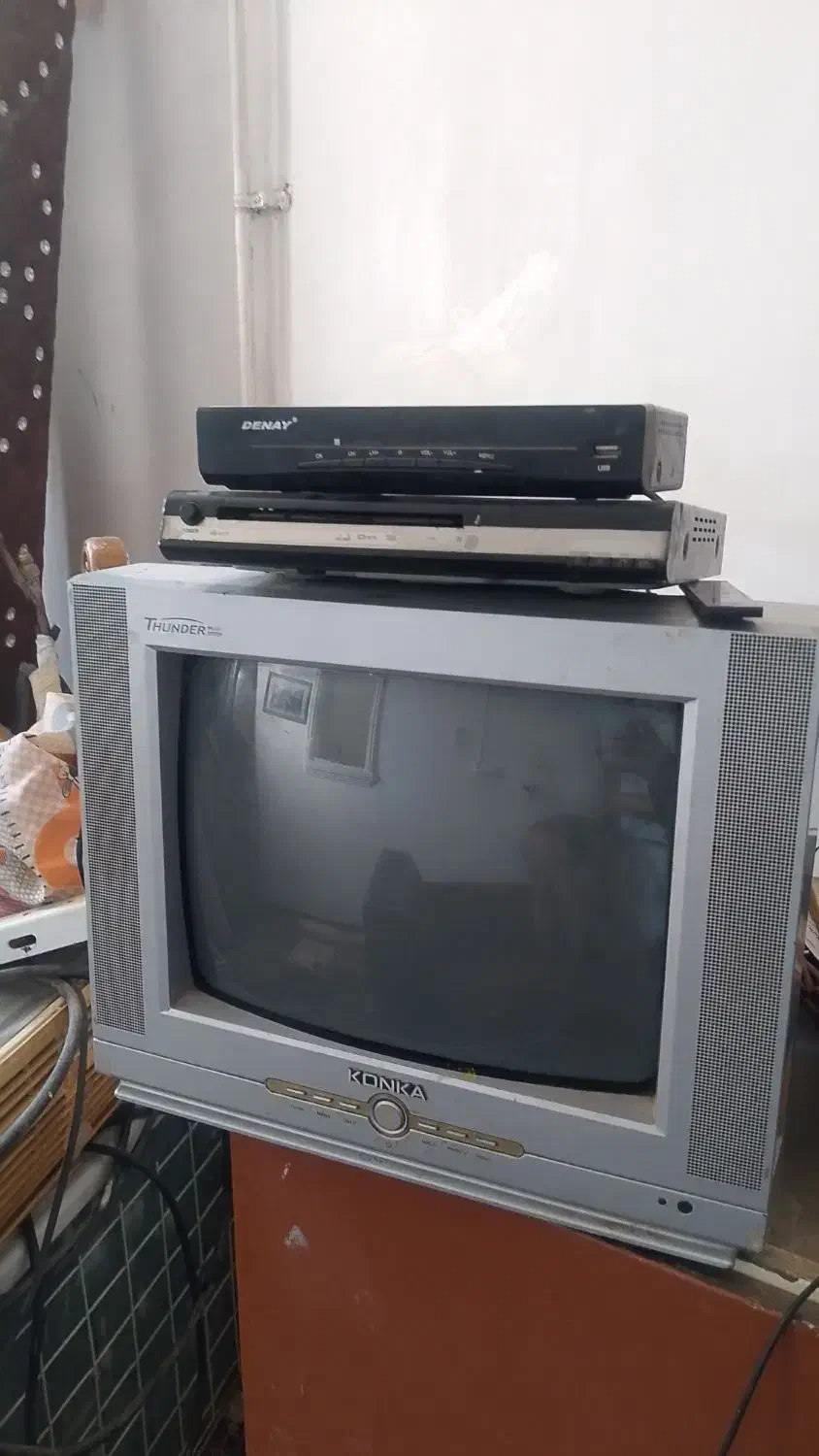 تلویزیون دیجیتال دی‌وی‌دی سالم|تلویزیون و پروژکتور|آق قلا, |دیوار