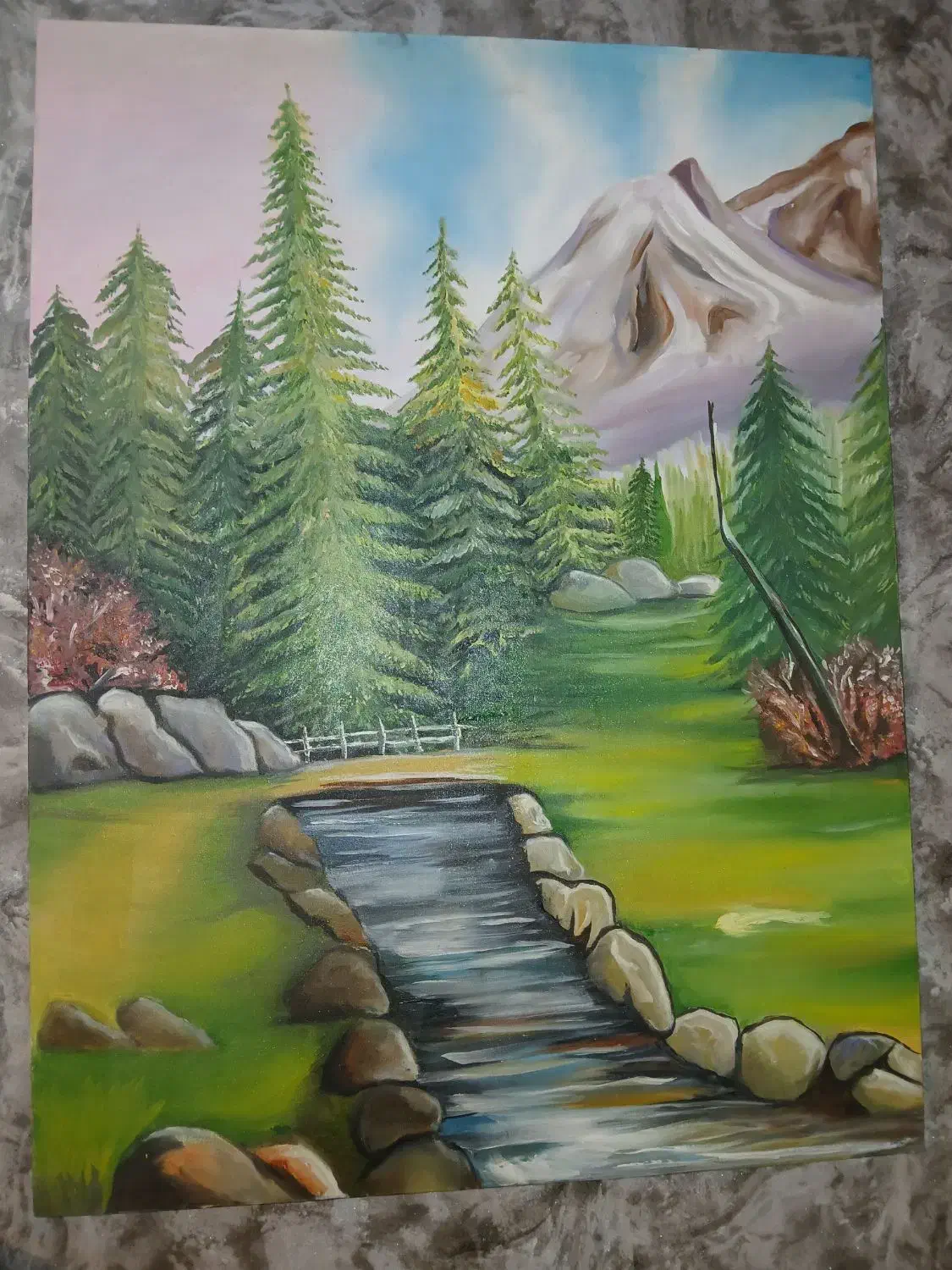 تابلو رنگ روغن|تابلو، نقاشی، عکس|آباده, |دیوار