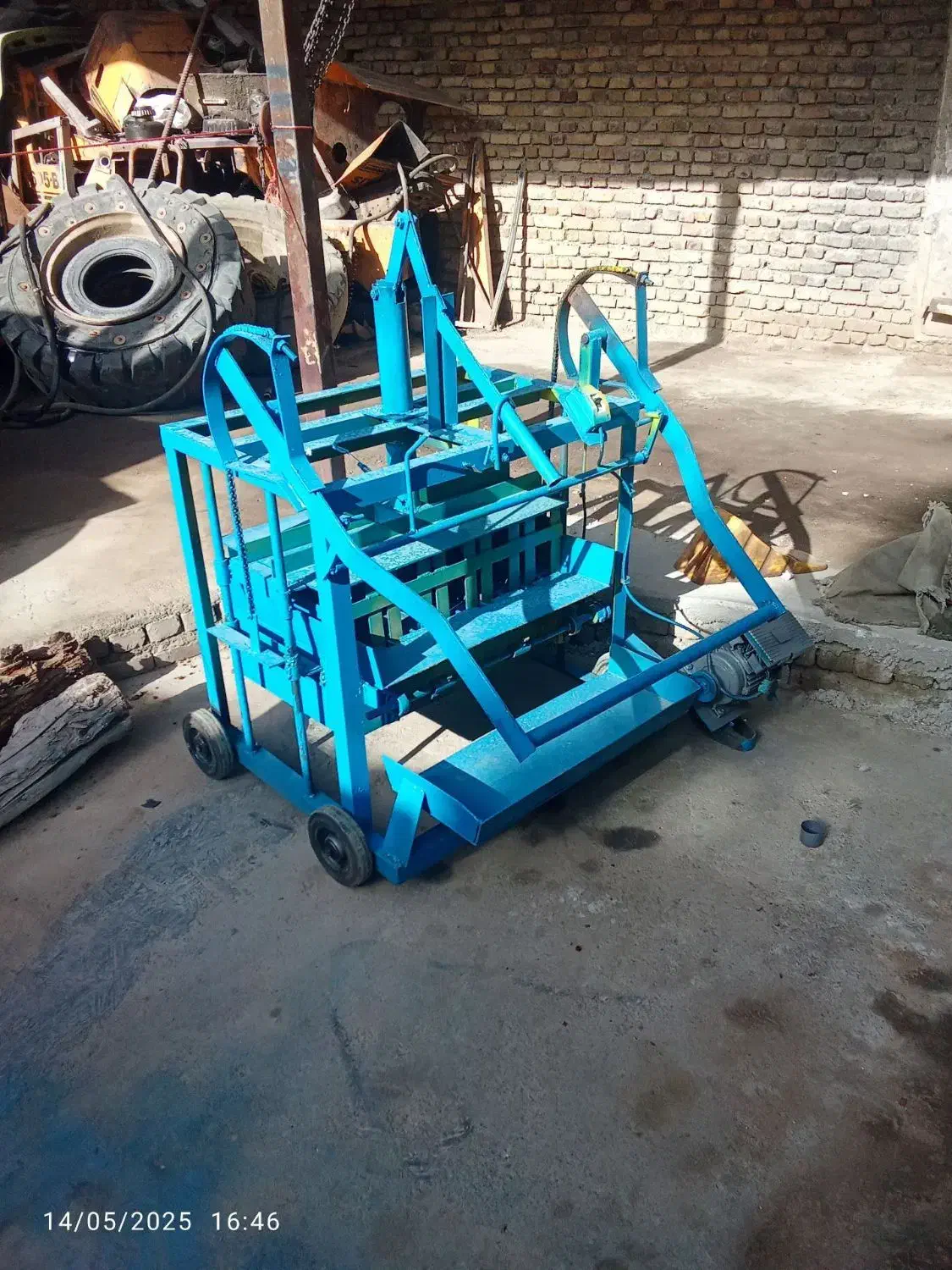 دستگاه بلوک زنی۵۰در۱۵|مصالح و تجهیزات ساختمان|همدان, |دیوار