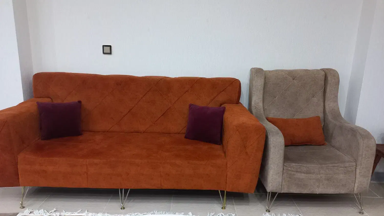 مبل هشت نفره|مبلمان خانگی و میز عسلی|سنندج, |دیوار