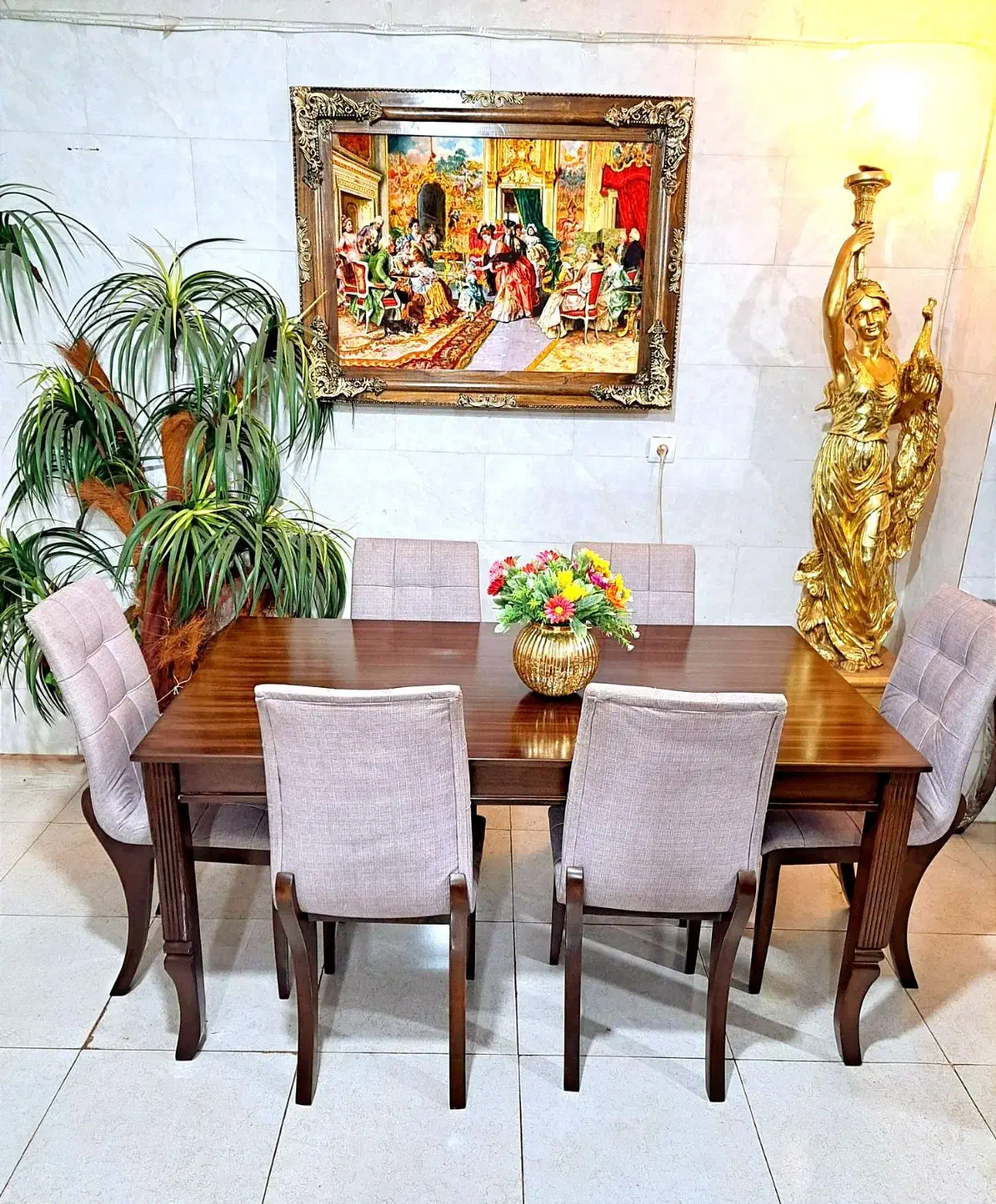 4دست ناهارخوری ۶ نفره  ۷۰٪ زیر قیمت فرصت ویژه|میز و صندلی غذاخوری|تبریز, |دیوار