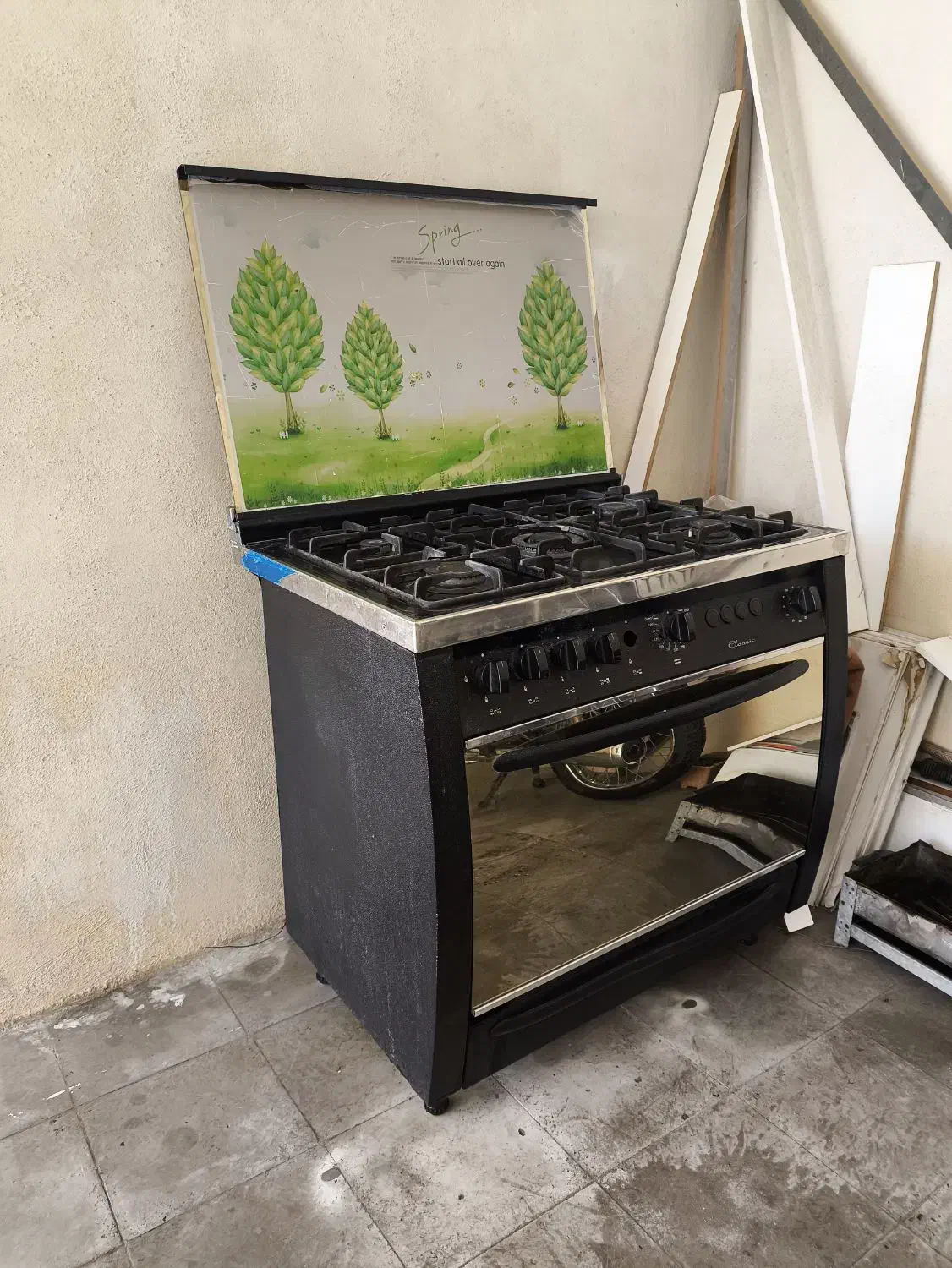 اجاق گاز فر دار ، دست دوم در حد نو|اجاق گاز و لوازم برقی پخت‌وپز|کازرون, |دیوار