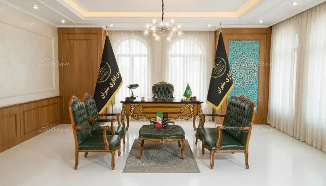 مبلمان اداری نیلپر|دفتر کار|فیروزکوه, |دیوار