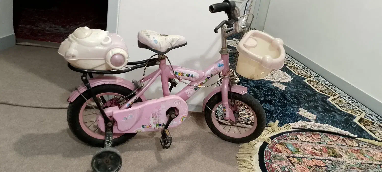 دوچرخه سایز12 طرح خارجی|دوچرخه، اسکیت، اسکوتر|اهواز, کمپلو شمالی|دیوار