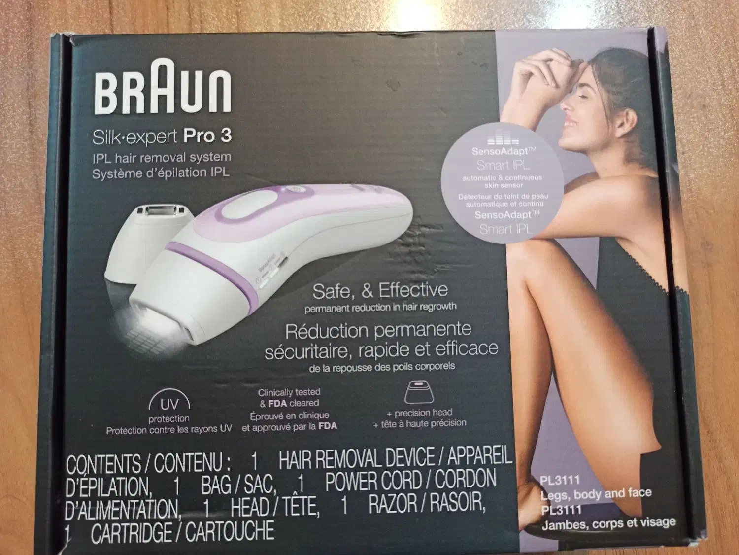 دستگاه لیزر بدن خونگی براون اصل مدل Pro3 Pl3111|آرایشی، بهداشتی، درمانی|الوند, |دیوار